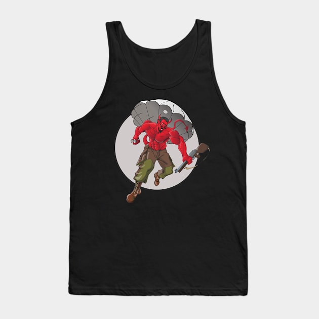 508 Paratroop Devil Tank Top by Baggss